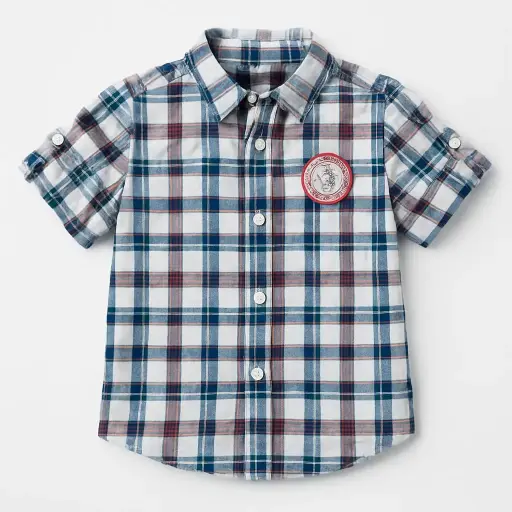 Mini Prep Plaid Shirt