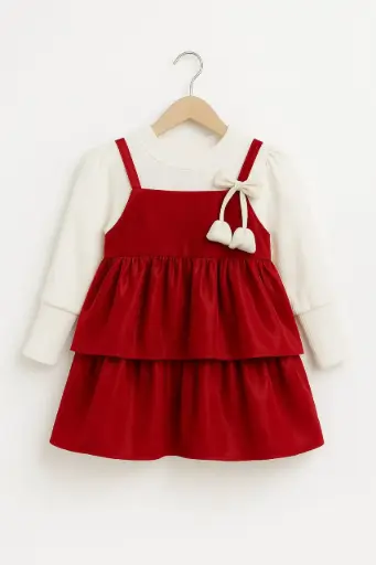 Cherry Velvet Twirl